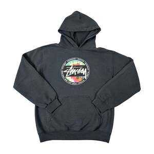 Stussy Black Surf Hoodie Size Small